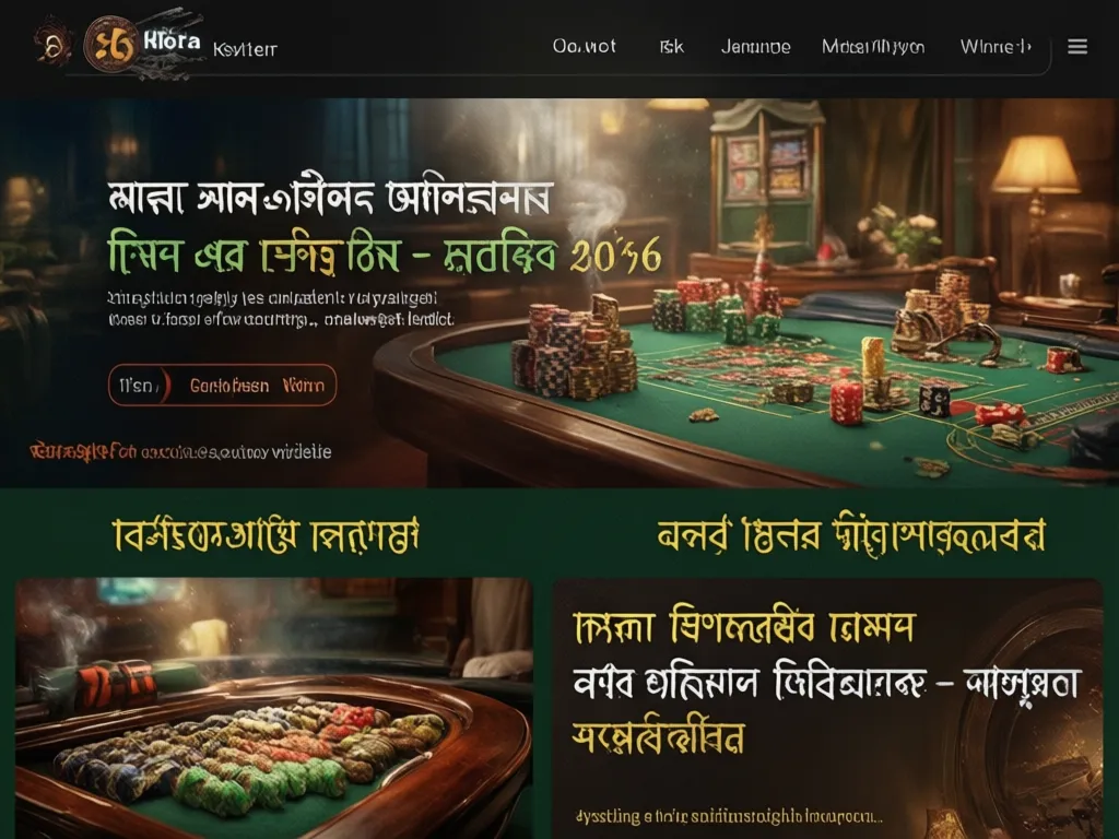 বাংলাদেশ অনলাইন ক্যাসিনো বোনাস এবং অফার ২০২৬